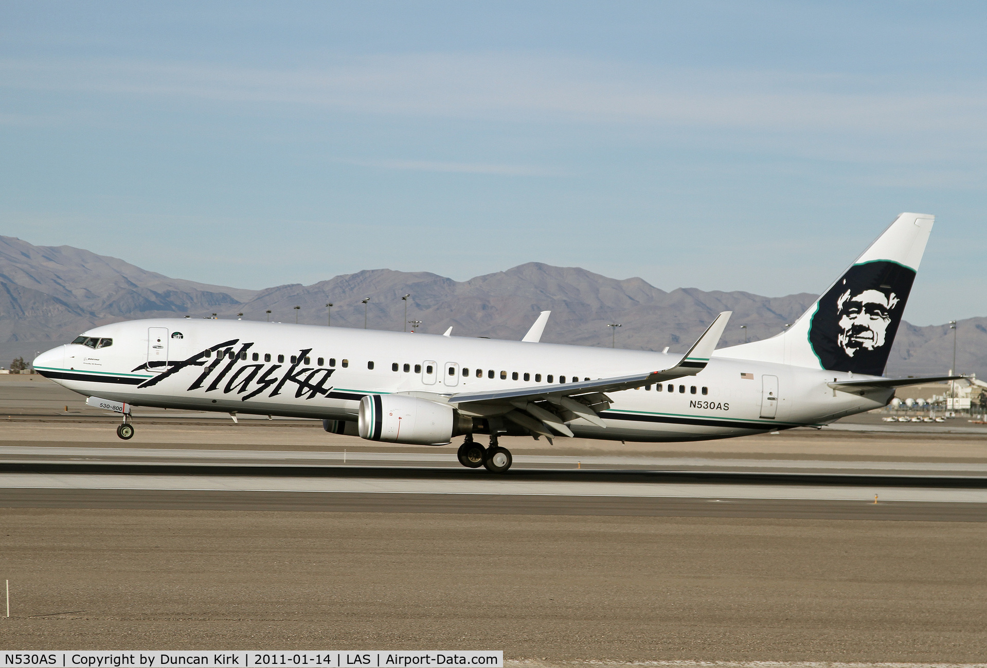 N530AS, 2010 Boeing 737-890 C/N 36578, Alaska's presence is more noticeable these days