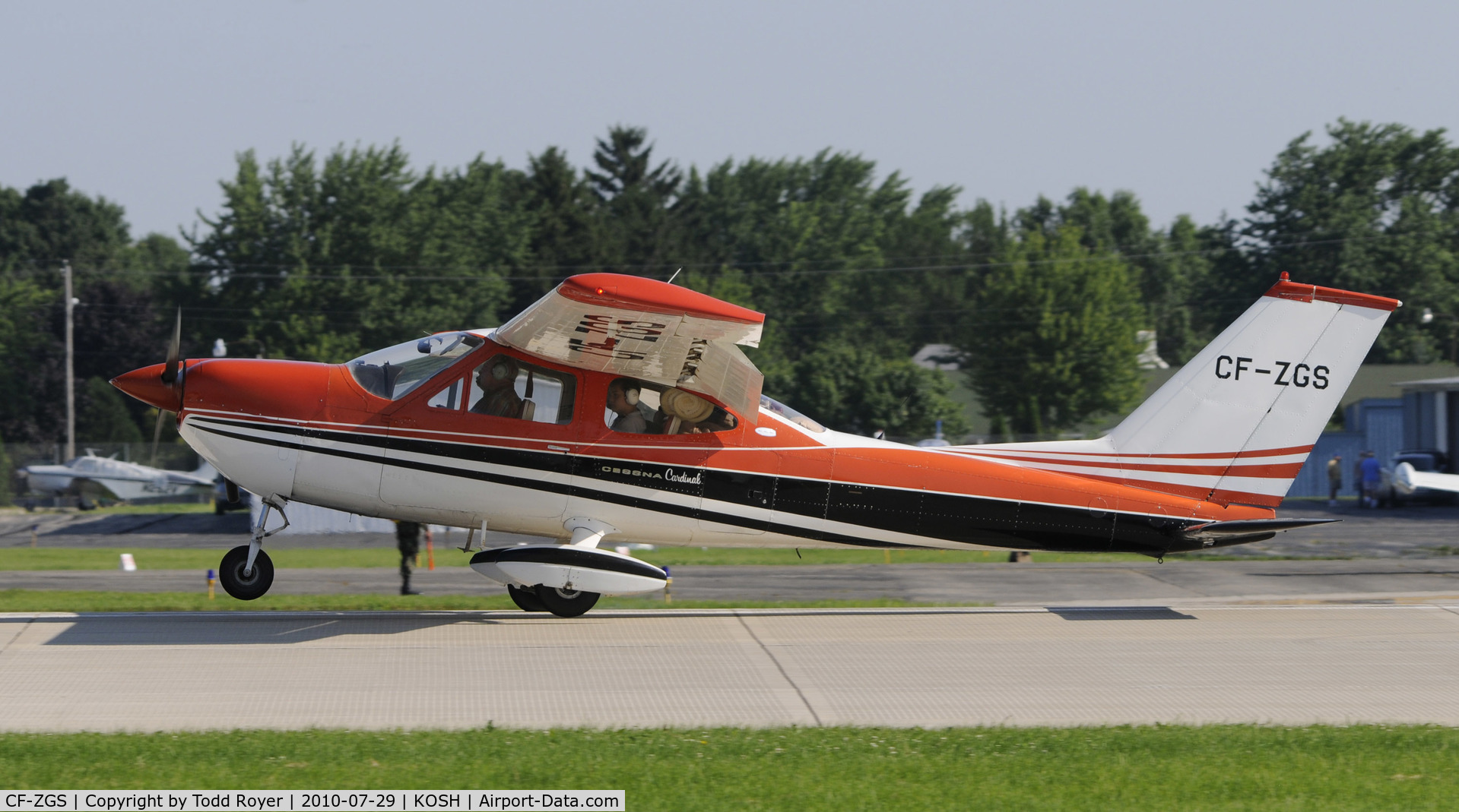 CF-ZGS, 1970 Cessna 177B Cardinal C/N 17701570, AIRVENTURE 2010