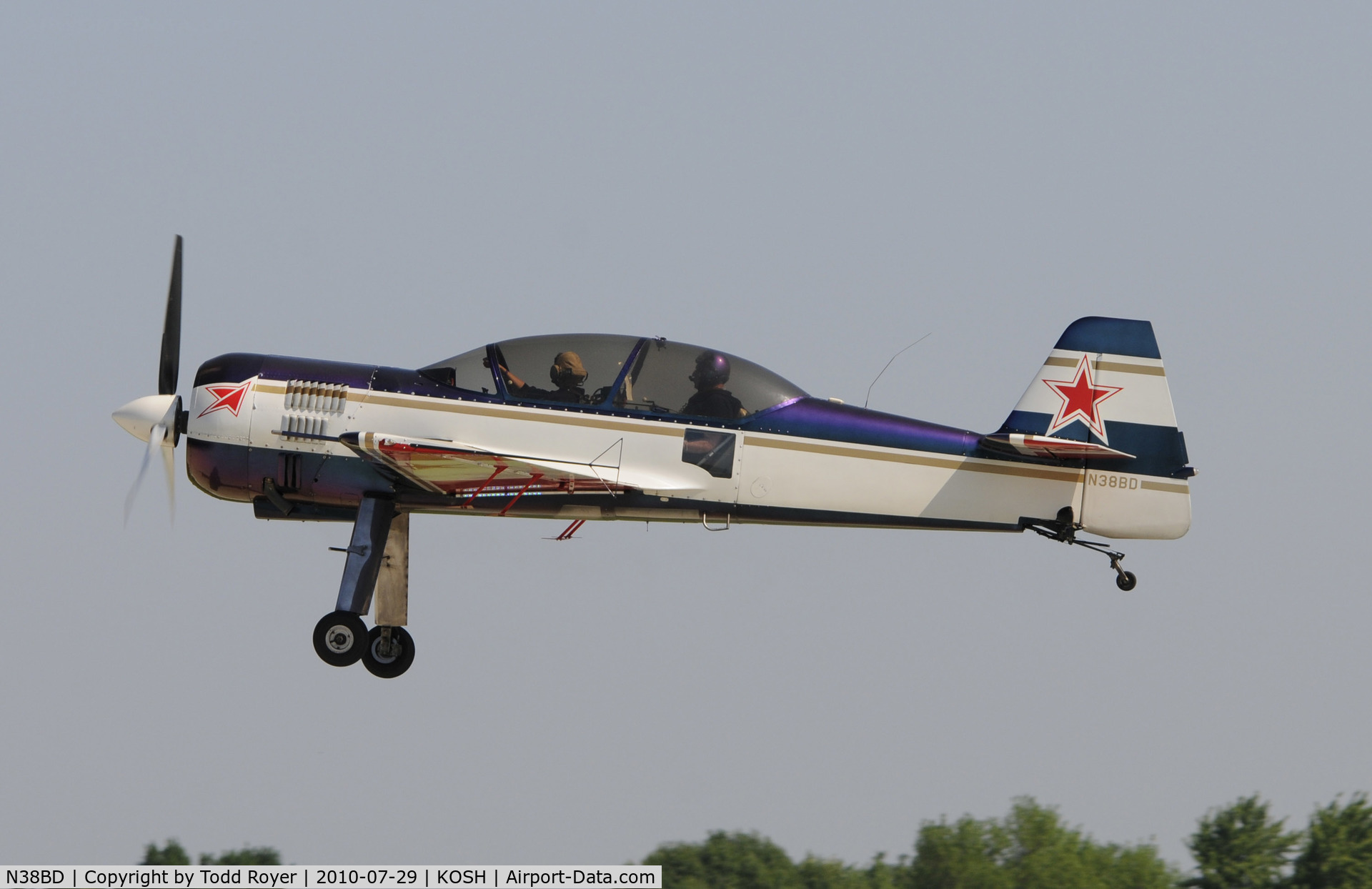 N38BD, Sukhoi Su-29 C/N 73-03, AIRVENTURE 2010