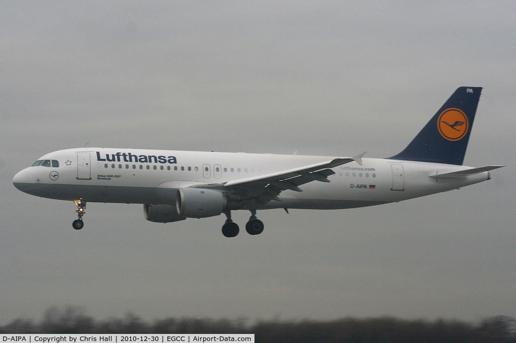 D-AIPA, 1989 Airbus A320-211 C/N 0069, Lufthansa