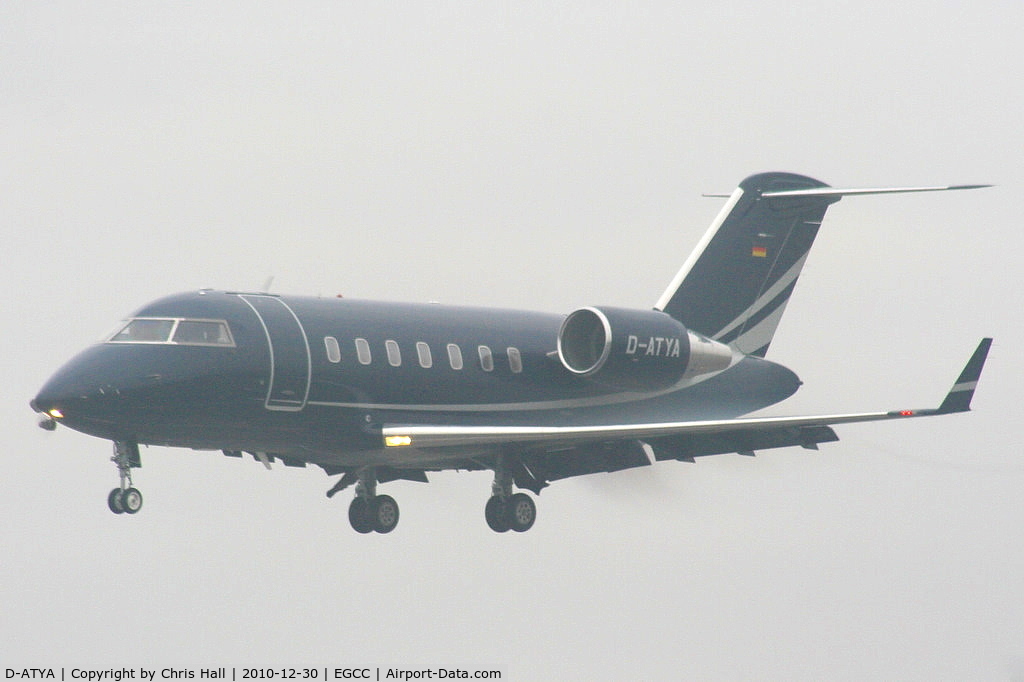 D-ATYA, 2008 Bombardier Challenger 605 (CL-600-2B16) C/N 5756, Bombardier CL-600-2B16 Challenger 605