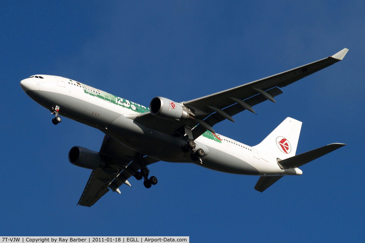 7T-VJW, 2005 Airbus A330-202 C/N 647, Airbus A330-202 [647] (Air Algerie) Home~G 18/01/2011