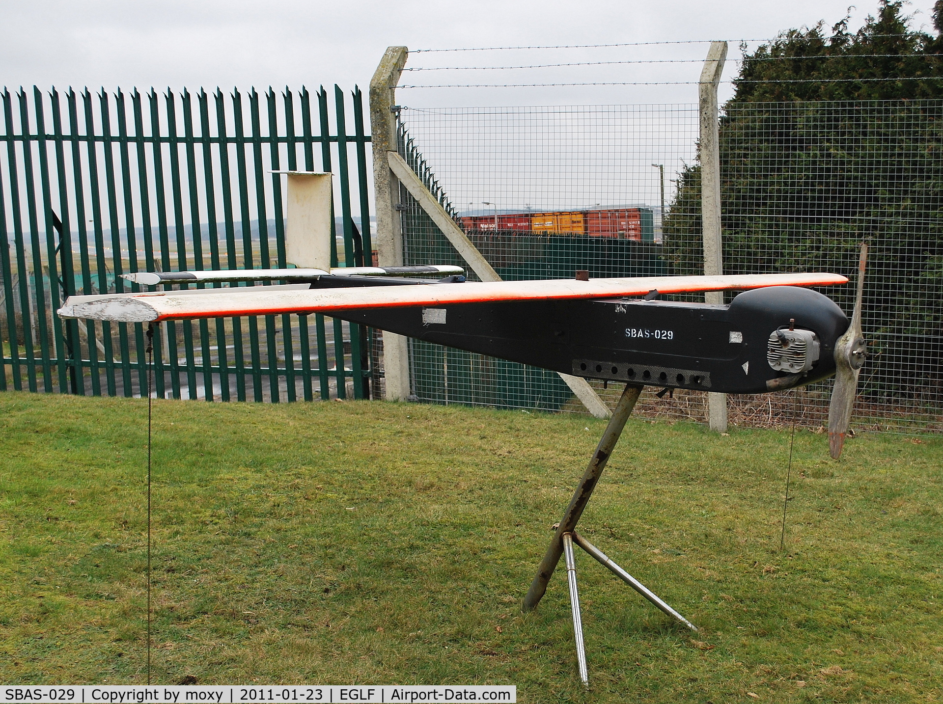 SBAS-029, Short Skeet Mk 2 C/N SBAS-029, Short Skeet Mk 2 Target drone at the F.A.S.T. museum, Farnborough.