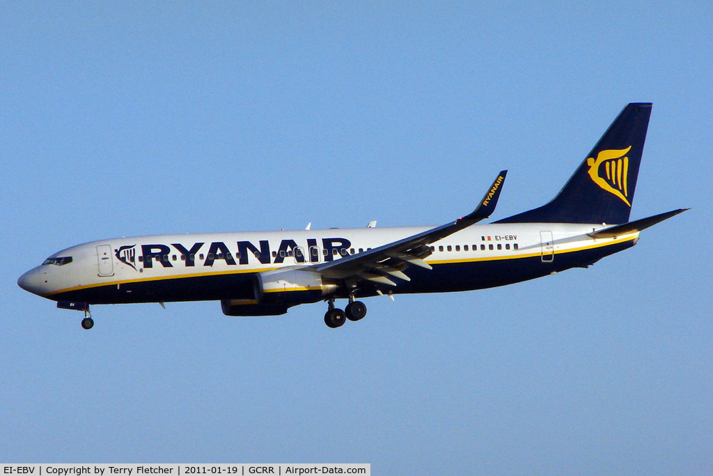 EI-EBV, 2009 Boeing 737-8AS C/N 35009, Ryanair's 2009 BOEING 737-8AS/W, c/n: 35009