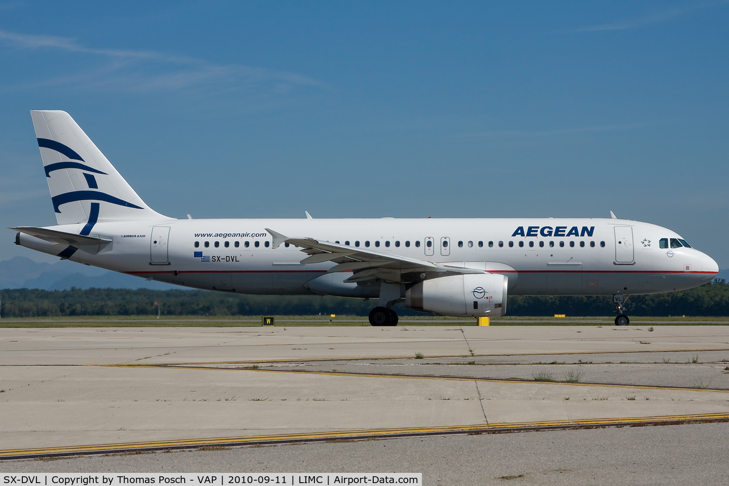 SX-DVL, 2008 Airbus A320-232 C/N 3423, Aegean Airlines