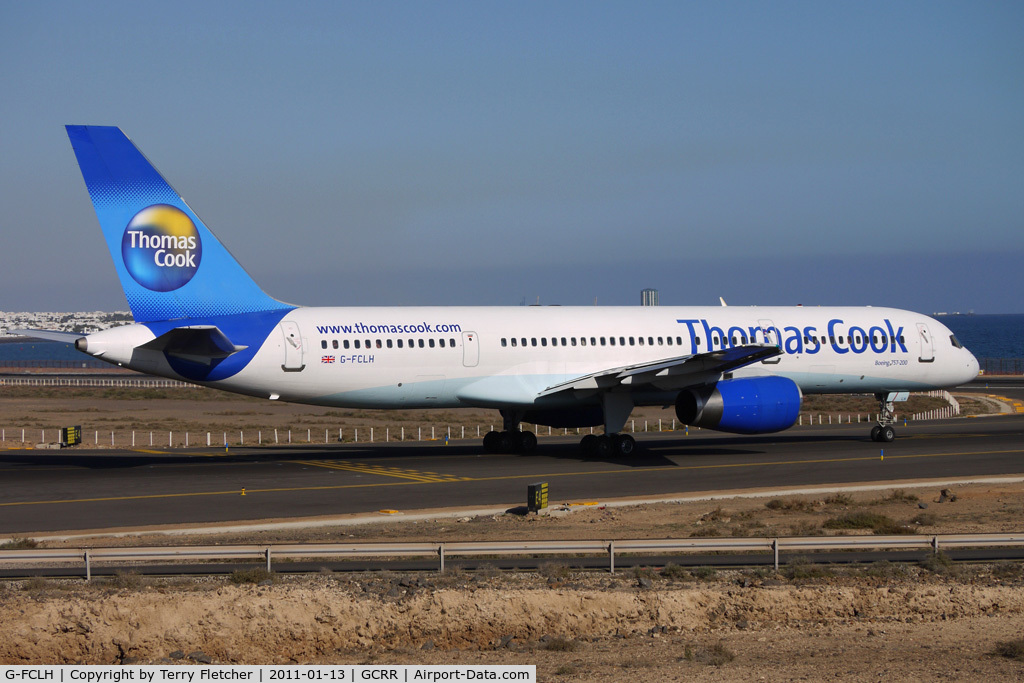 G-FCLH, 1995 Boeing 757-28A C/N 26274, Thos Cook 1995 Boeing 757-28A, c/n: 26274