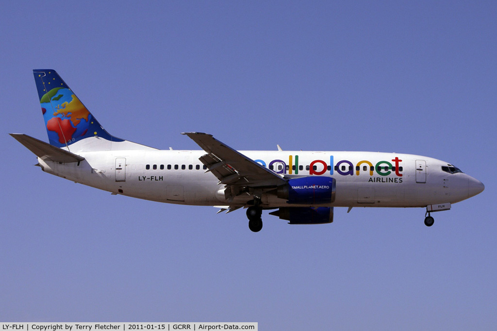 LY-FLH, 1992 Boeing 737-382 C/N 25161, Small Planet Airlines'Boeing 737-300, c/n: 25161