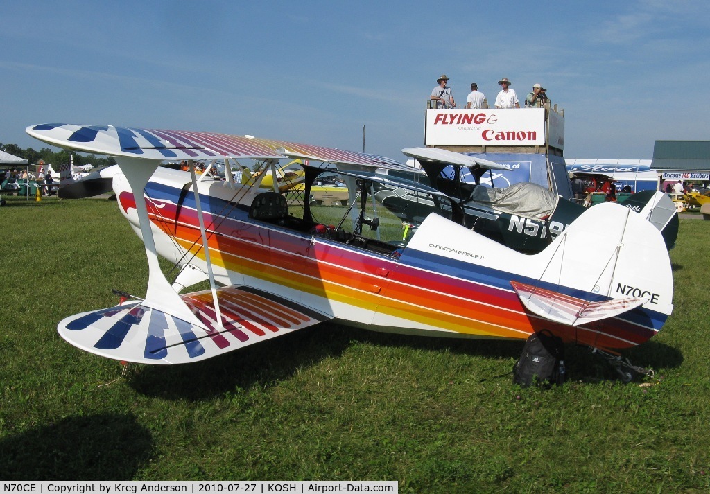 N70CE, 1997 Glide Aero EAGLE II C/N GA0058, EAA AirVenture 2010