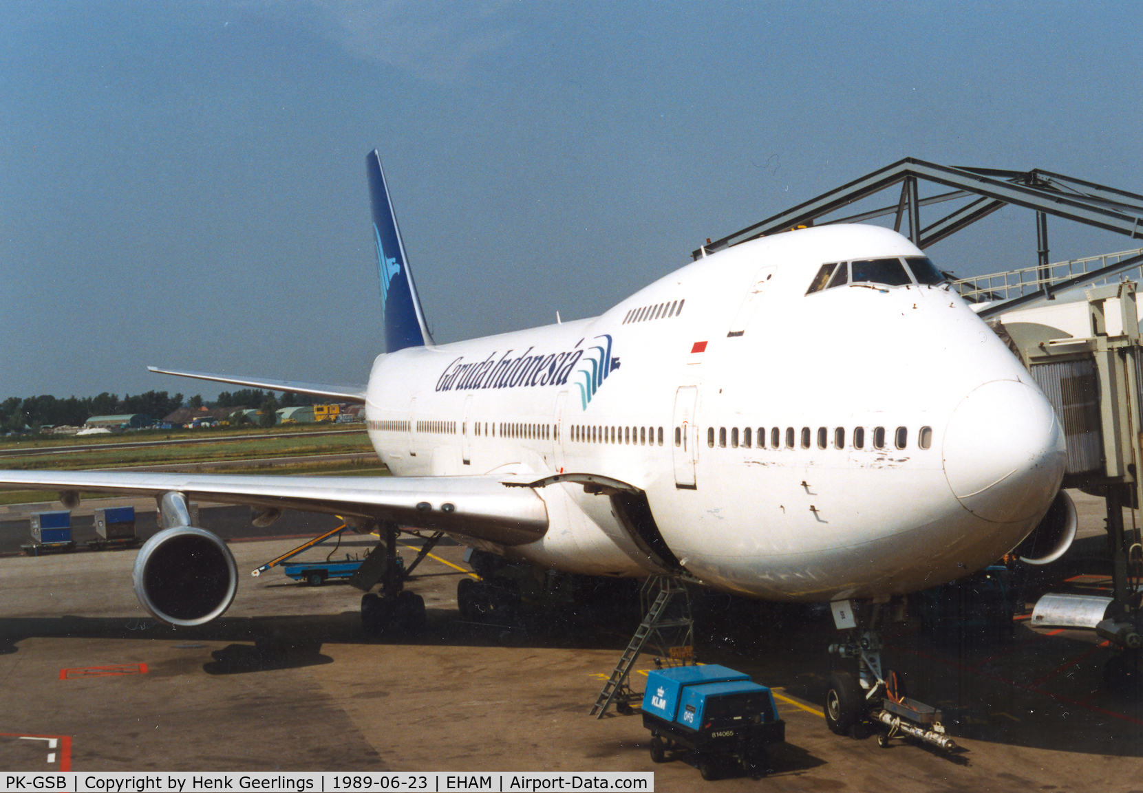 PK-GSB, 1980 Boeing 747-2U3B C/N 22247, Garuda