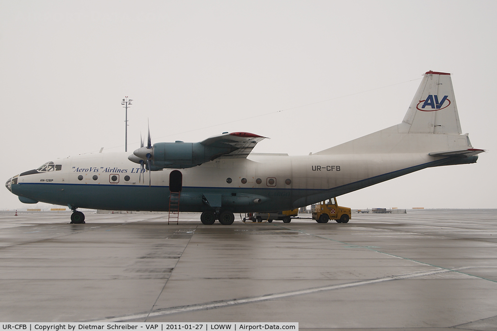 UR-CFB, Antonov An-12BP C/N 8343402, Aerovis Antonov 12