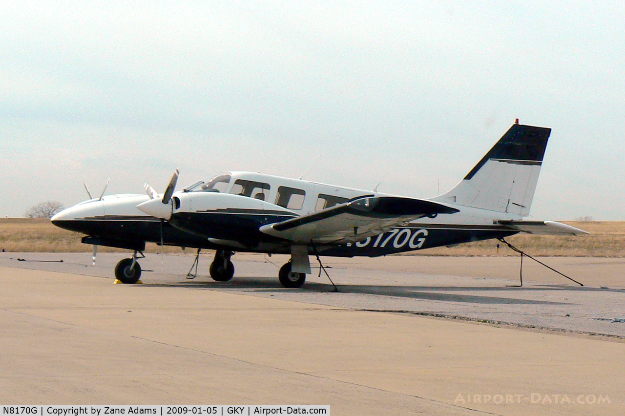 N8170G, 1982 Piper PA-34-220T C/N 34-8233116, At Arlington Municipal Airport