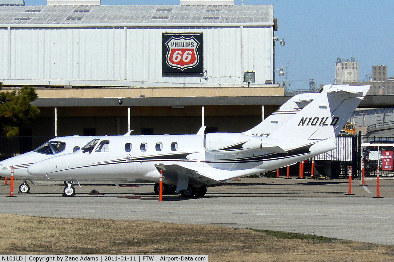 N101LD, Cessna 525 CitationJet CJ1+ C/N 525-0689, At Meacham Field - Fort Worth, TX
