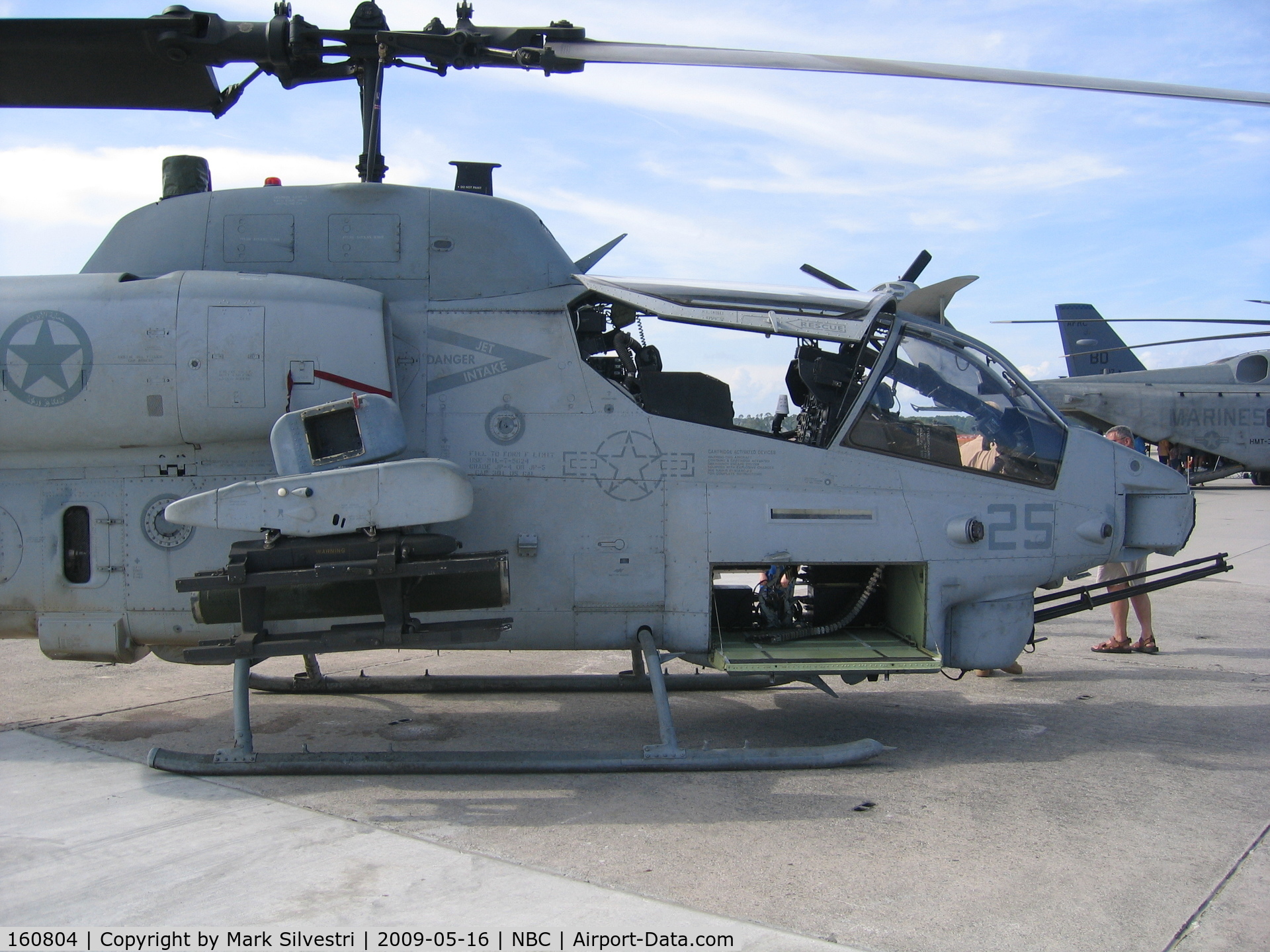 160804, Bell AH-1W Super Cobra C/N 29145, Static at Marine Corps Air Station Beaufort