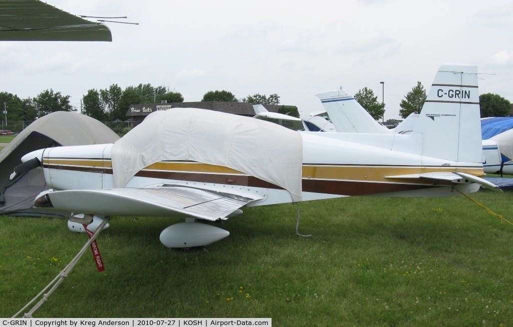 C-GRIN, 1974 American Aviation AA-5 Traveler C/N AA5-0536, EAA AirVenture 2010