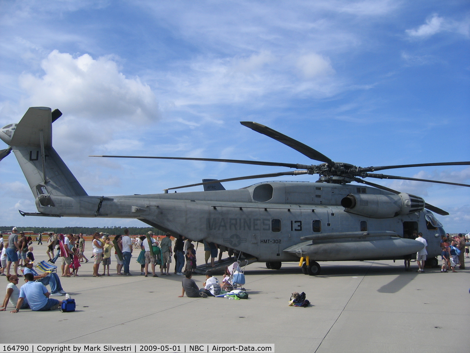 164790, Sikorsky CH-53E Super Stallion C/N 65-633, Static at Marine Corps Air Station Beaufort