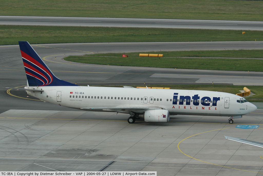 TC-IEA, 2002 Boeing 737-8CX C/N 32361, Inter Airlines Boeing 737-800