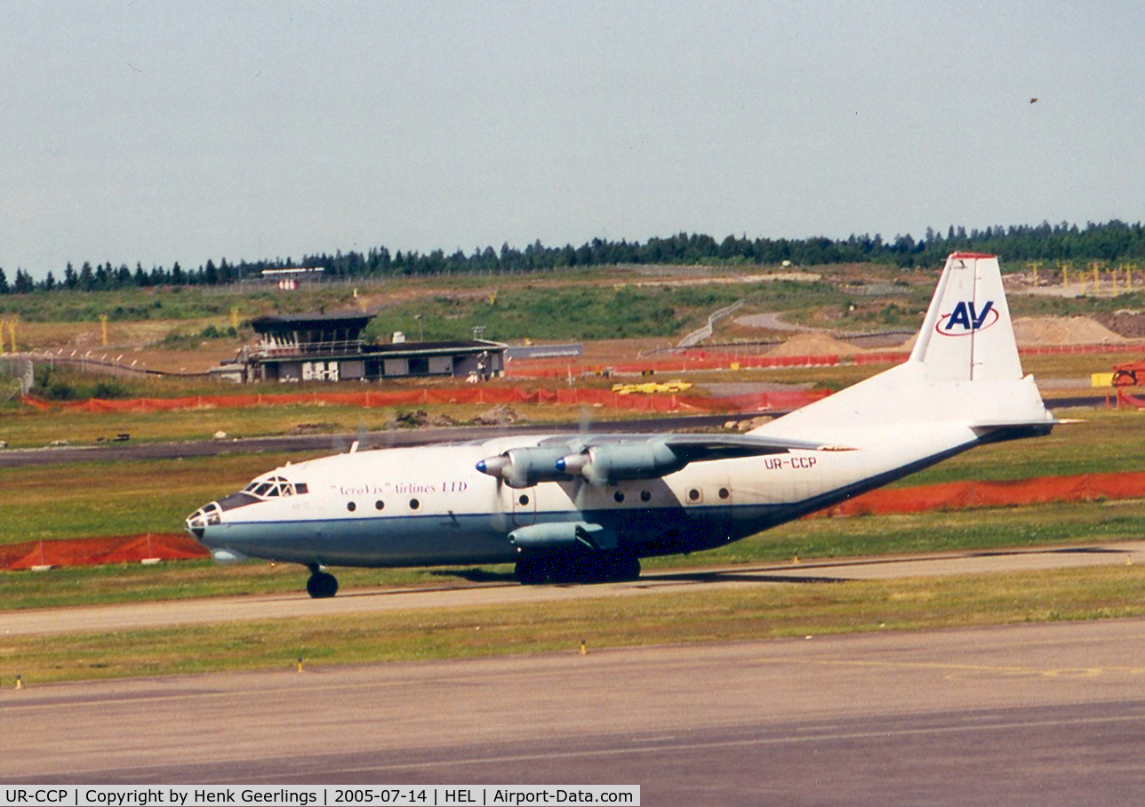 UR-CCP, 1962 Antonov An-12BK C/N 2340505, Aerovis Airlines