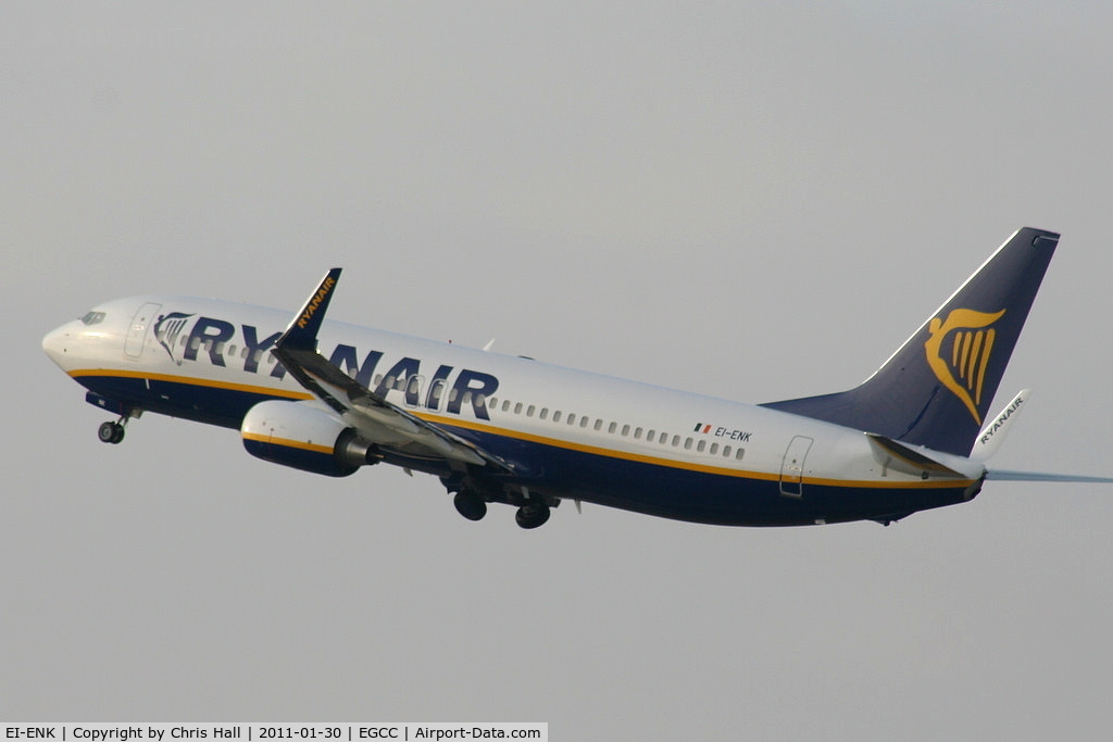 EI-ENK, 2010 Boeing 737-8AS C/N 40303, new B737 for Ryanair delivered 25/01/11