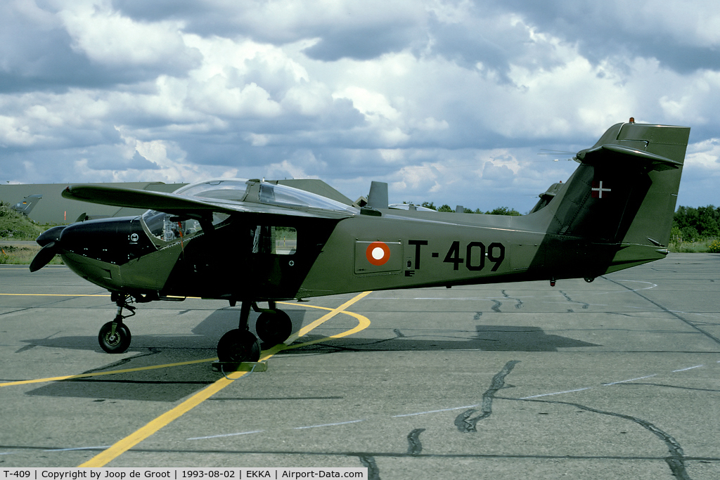 T-409, Saab T-17 Supporter C/N 15-209, trainer at Karup