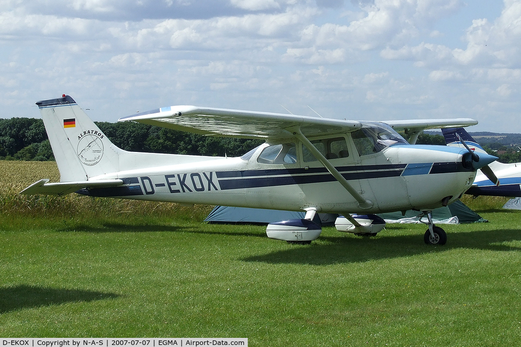 D-EKOX, Reims F172N Skyhawk C/N 1685, Visitor for flying legends