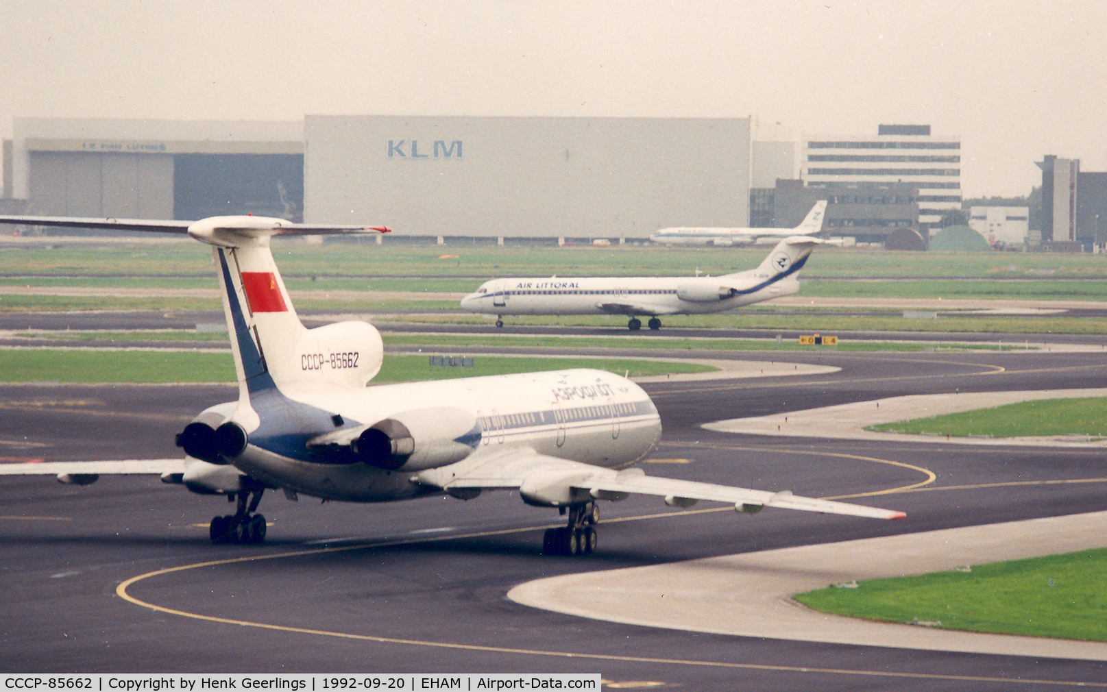 CCCP-85662, 1989 Tupolev Tu-154M C/N 89A816, Aeroflot