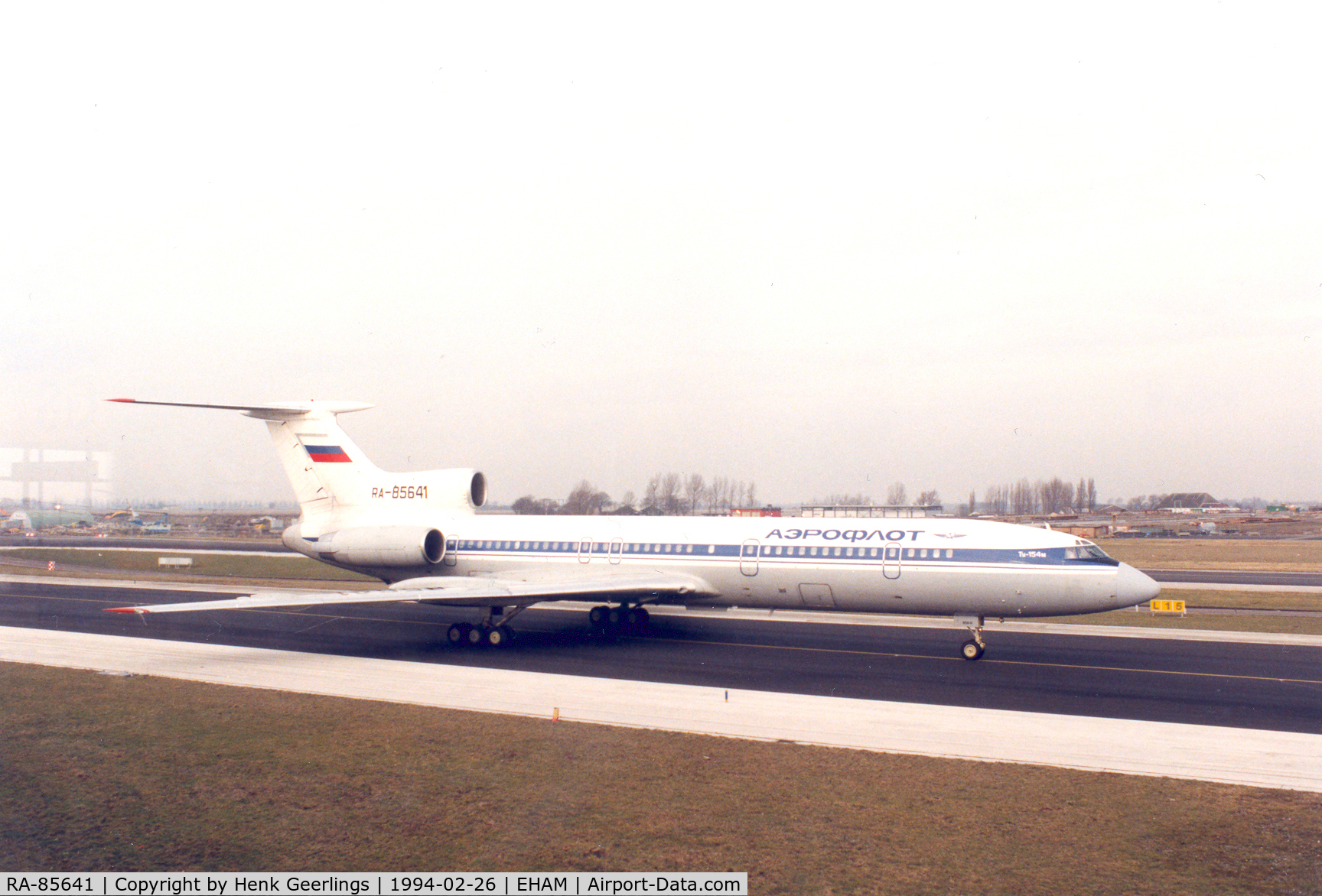 RA-85641, 1988 Tupolev Tu-154M C/N 88A773, Aeroflot