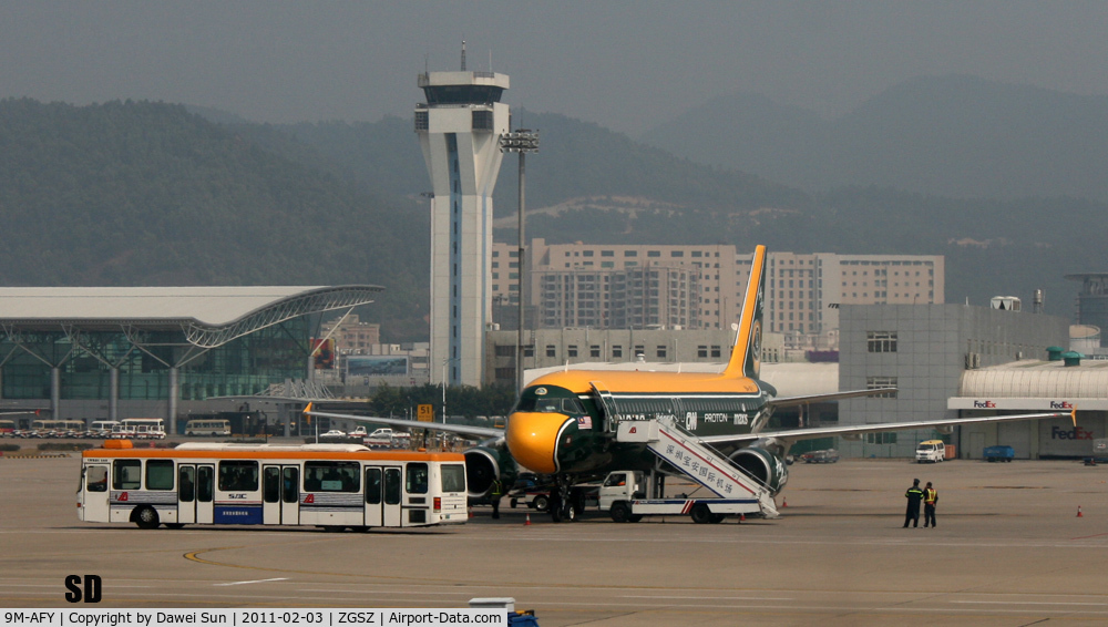 9M-AFY, 2007 Airbus A320-216 C/N 3194, 9M-AFY TEAM LOTUS