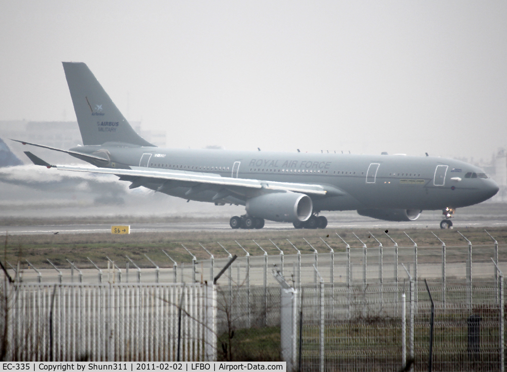 EC-335, 2009 Airbus KC3 Voyager (A330-243MRTT) C/N 1033, Backtracking S6