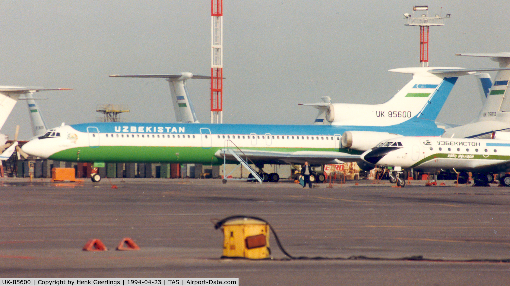 UK-85600, 1984 Tupolev Tu-154B-2 C/N 84A600, Uzbekistan Airlines