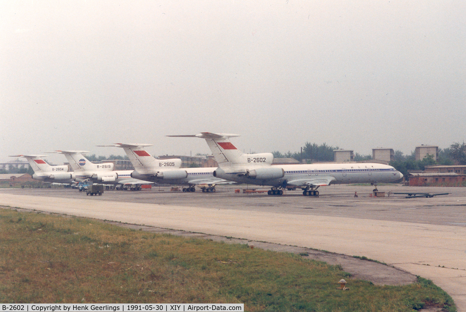 B-2602, 1986 Tupolev Tu-154M C/N 86A717, China Northwest Airlines