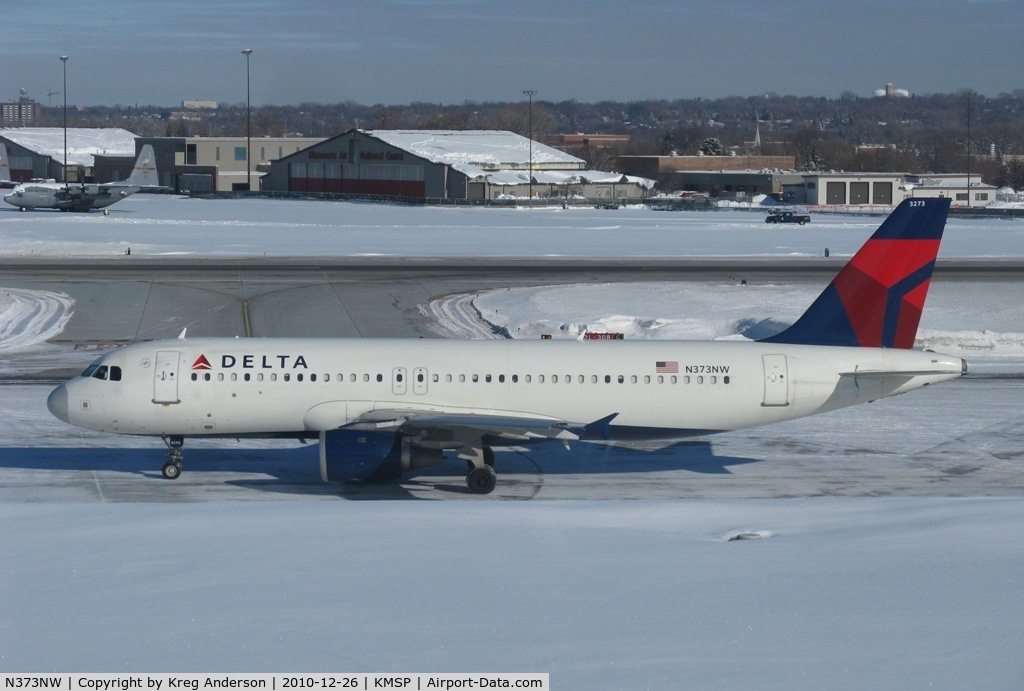 N373NW, 2001 Airbus A320-212 C/N 1641, Delta Airlines Airbus A320-212