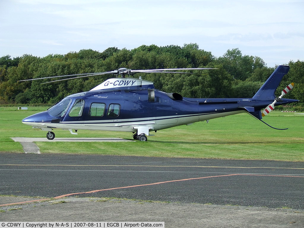 G-CDWY, 2006 Agusta A-109S Grand C/N 22011, Parked on pad