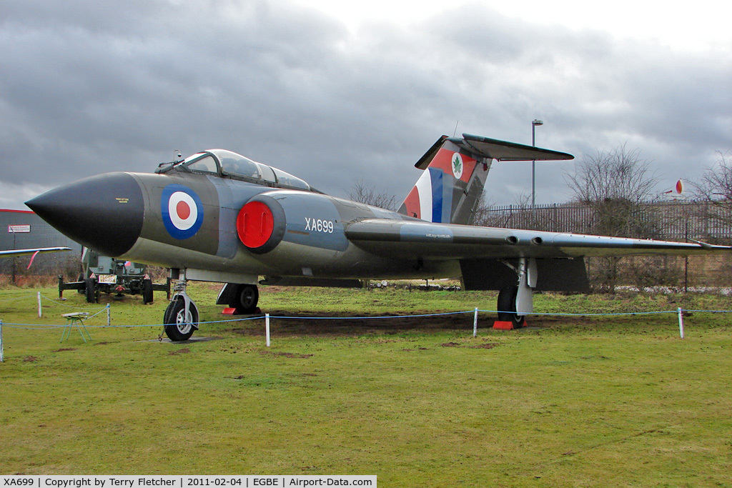 XA699, 1957 Gloster Javelin FAW.5 C/N Not found XA699, 1957 Gloster Javelin FAW.5,  at Midland Air Museum