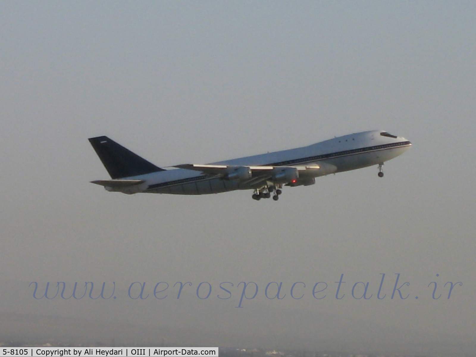 5-8105, Boeing 747-131/SF C/N 20081, Test Flight