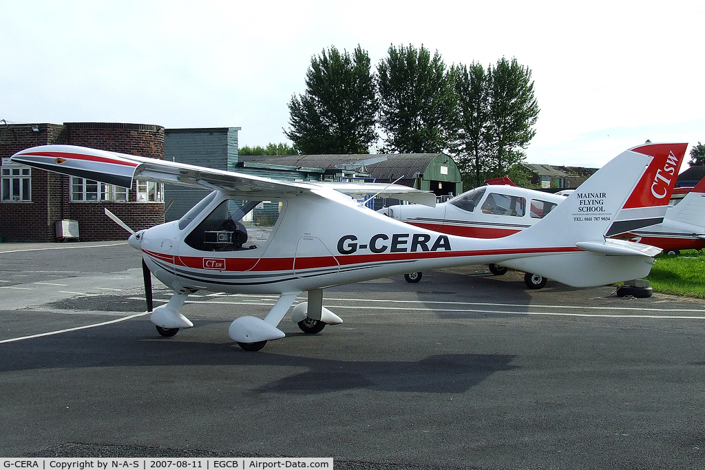 G-CERA, 2007 Flight Design CTSW C/N 8287, Based