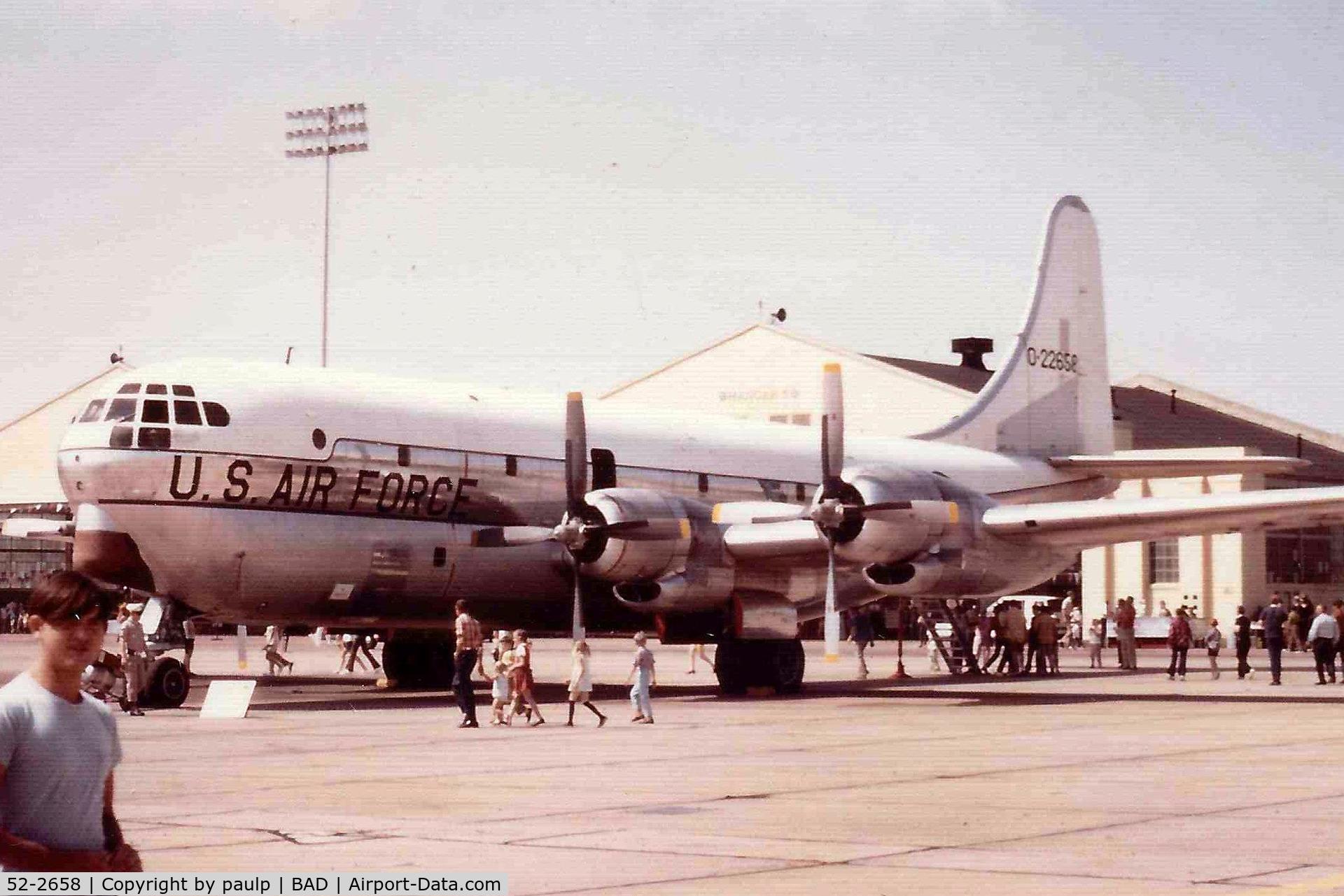 52-2658, 1952 Boeing C-97K Stratofreighter C/N 16689, Barksdale Air Force Base 