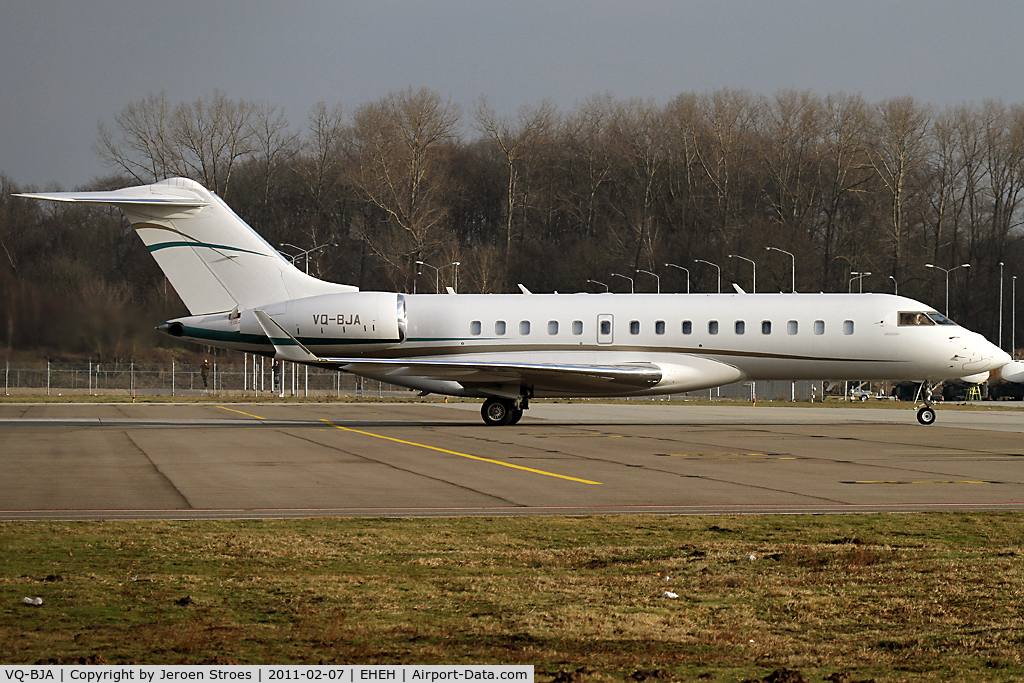 VQ-BJA, 2007 Bombardier BD-700-1A10 Global Express C/N 9268, Bombardier BD-700-1A10 Global Express XRS