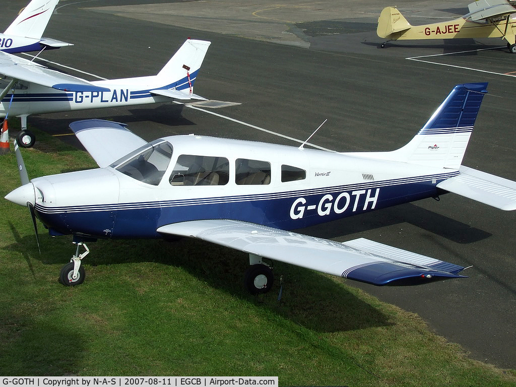 G-GOTH, 2004 Piper PA-28-161 Warrior III C/N 2842208, Based