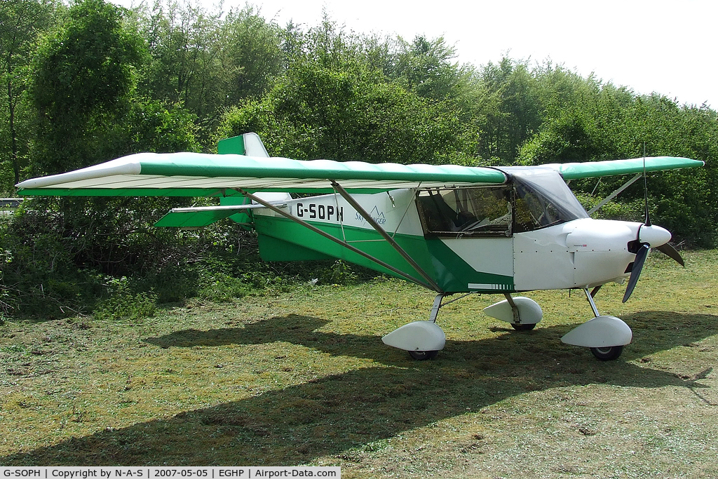 G-SOPH, 2003 Skyranger 912(2) C/N BMAA/HB/259, Micro trade fair