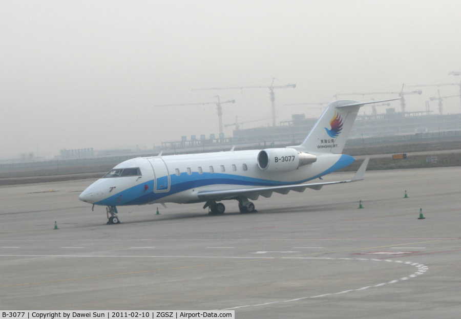 B-3077, 2010 Bombardier Challenger 605 (CL-600-2B16) C/N 5820, Donghai Jet