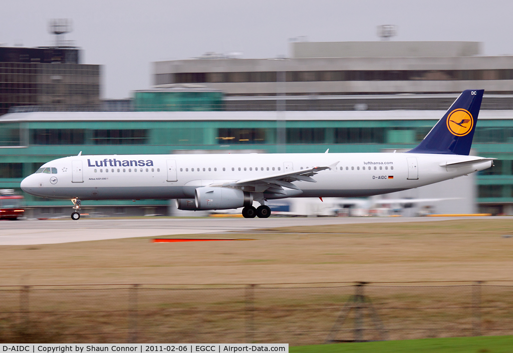 D-AIDC, 2010 Airbus A321-231 C/N 4560, Lufthansa A321-200.