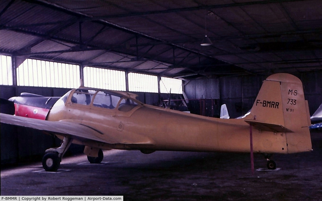 F-BMMR, Morane-Saulnier MS-733 Alcyon C/N 100, Late 1960's.
Somewhere in France.