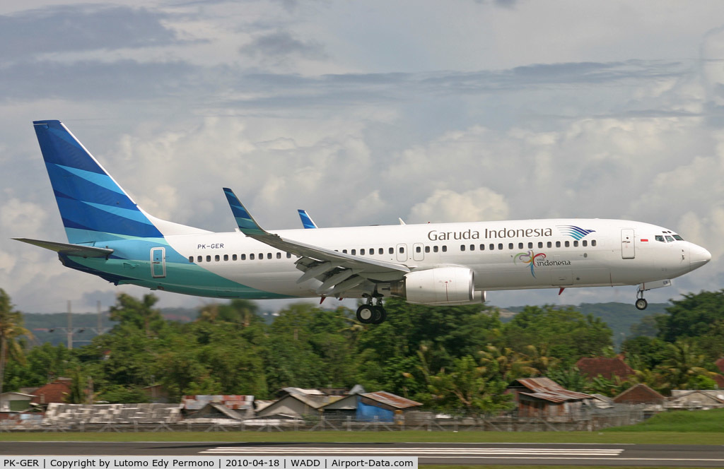 PK-GER, 2000 Boeing 737-86J C/N 30876, Garuda Indonesia