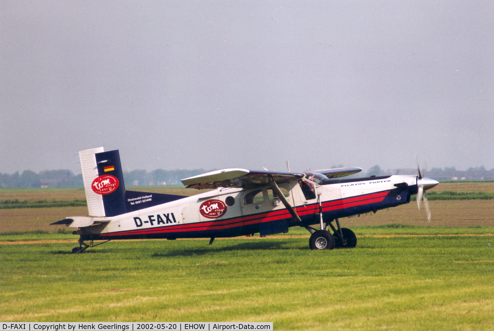 D-FAXI, 1989 Pilatus PC-6/B2-H4 Turbo Porter C/N 862, Oostwold Air Show - 2002