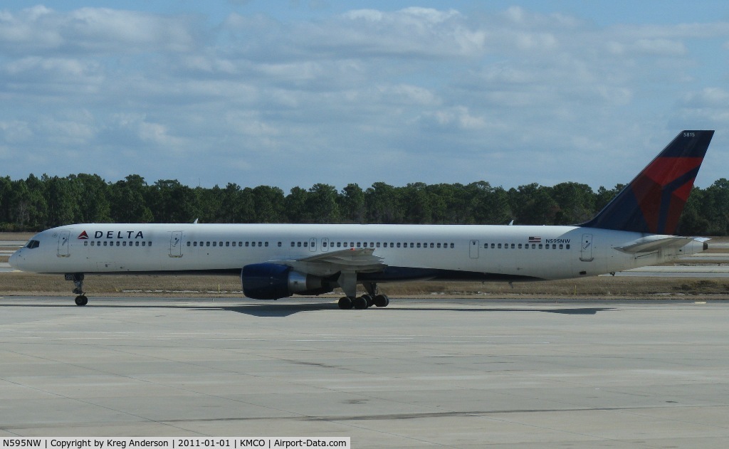 N595NW, 2003 Boeing 757-351 C/N 32995, Delta Airlines Boeing 757-351