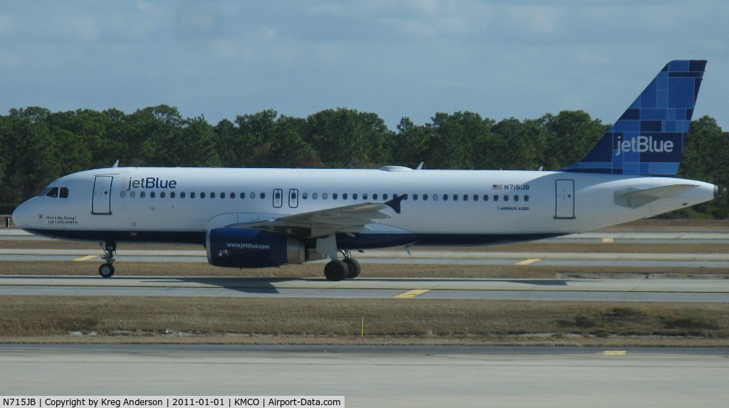 N715JB, 2008 Airbus A320-232 C/N 3554, jetBlue Airbus A320-200