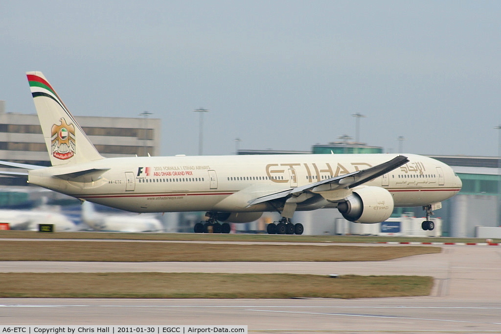 A6-ETC, 2005 Boeing 777-3FX/ER C/N 34599, Etihad Airways