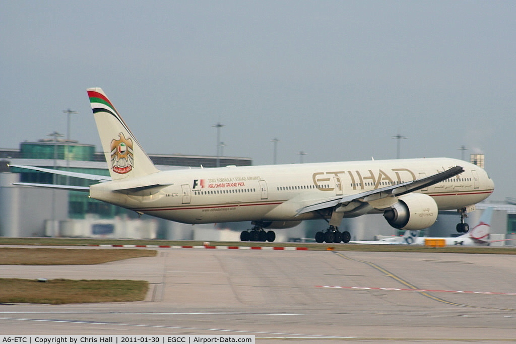 A6-ETC, 2005 Boeing 777-3FX/ER C/N 34599, Etihad Airways