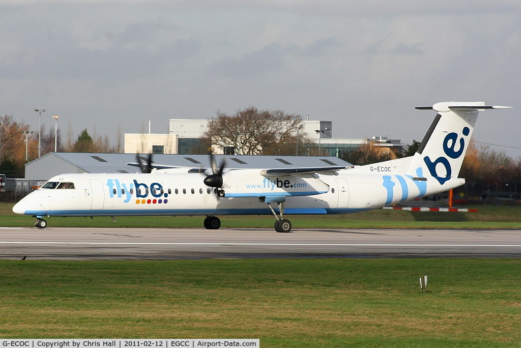 G-ECOC, 2007 De Havilland Canada DHC-8-402Q Dash 8 C/N 4197, flybe