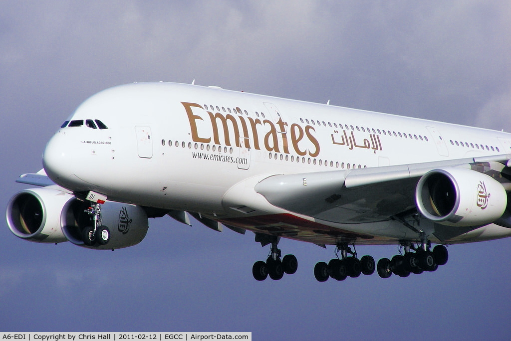 A6-EDI, 2009 Airbus A380-861 C/N 028, Emirates